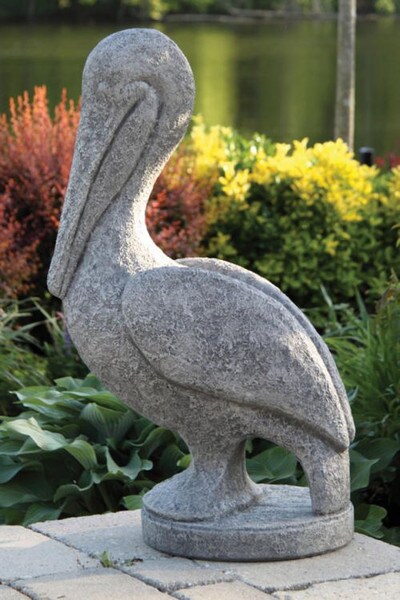 San Marco Pelican Garden Sculpture Contemporary Modern Bird Ocean